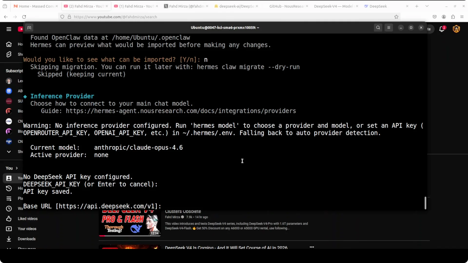 DeepSeek V4 Pro, Hermes Agent & Telegram: Mobile Bug Fixing Guide screenshot 3