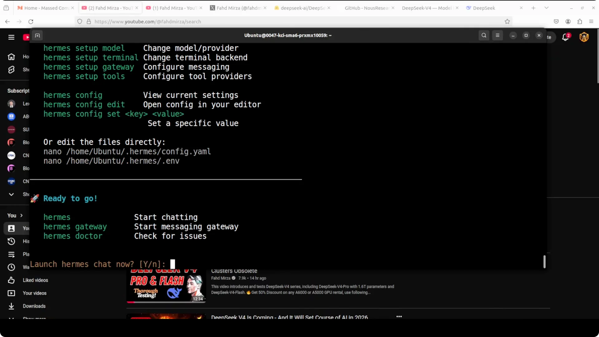 DeepSeek V4 Pro, Hermes Agent & Telegram: Mobile Bug Fixing Guide screenshot 7