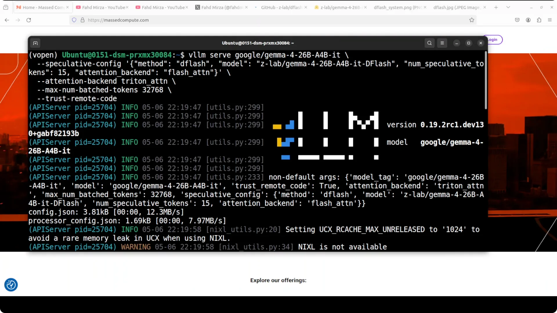 DFlash Drafter for Gemma 4 26B: Run Speculative Decoding Locally screenshot 5