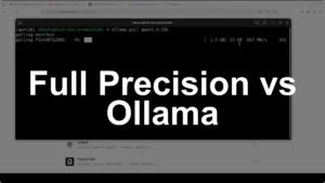 Full Precision vs Ollama: Exploring Qwen3.6-35B-A3B Locally - Featured Image