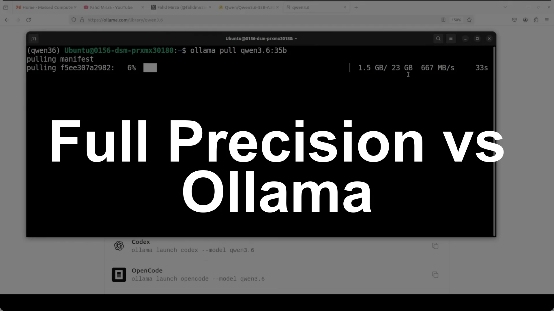 Full Precision vs Ollama: Exploring Qwen3.6-35B-A3B Locally - Featured Image