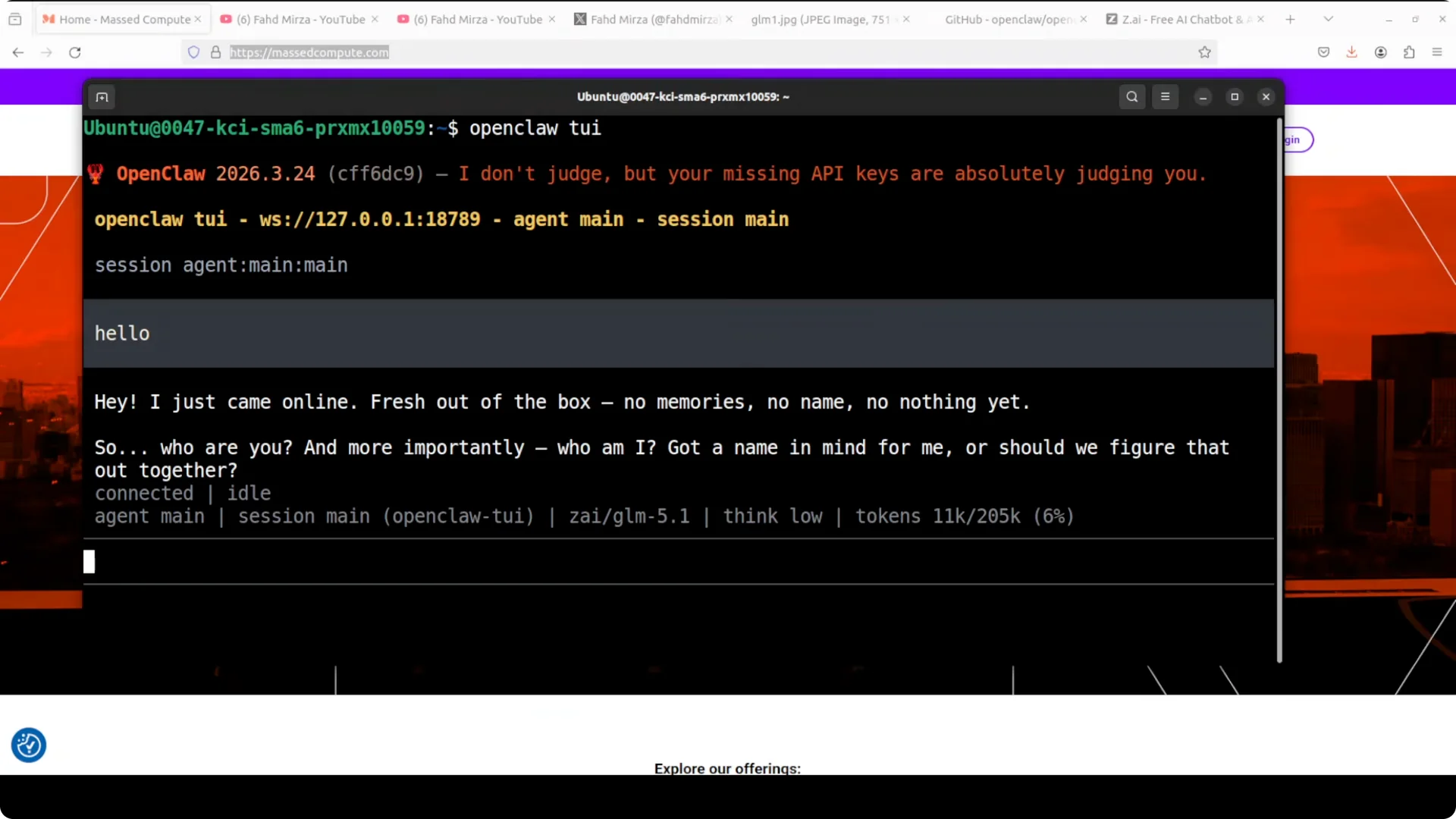 GLM 5.1 with OpenClaw: Complete Setup and Testing Guide screenshot 6