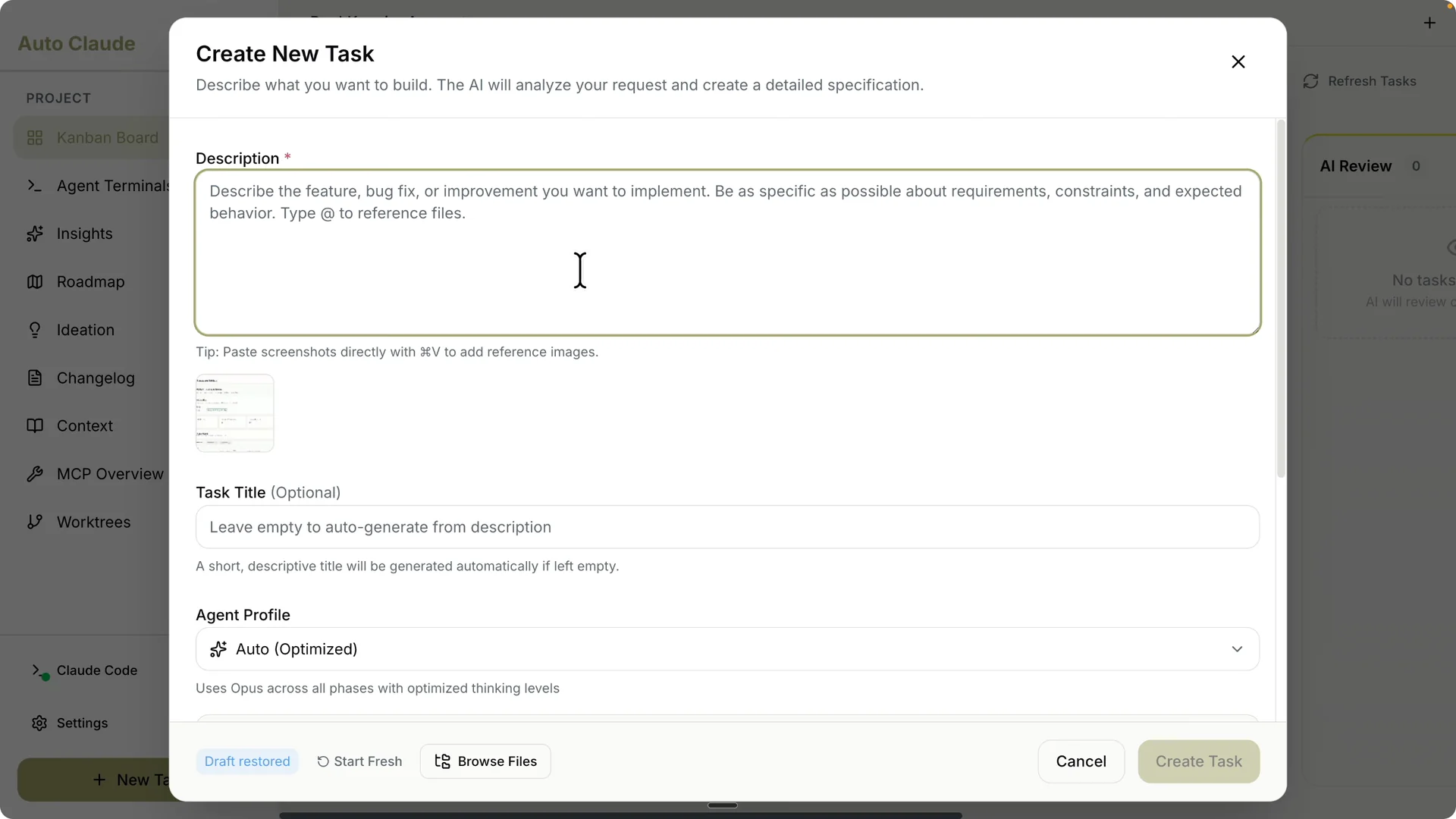 How Auto Claude Kanban Boards Elevate Claude Code? screenshot 5