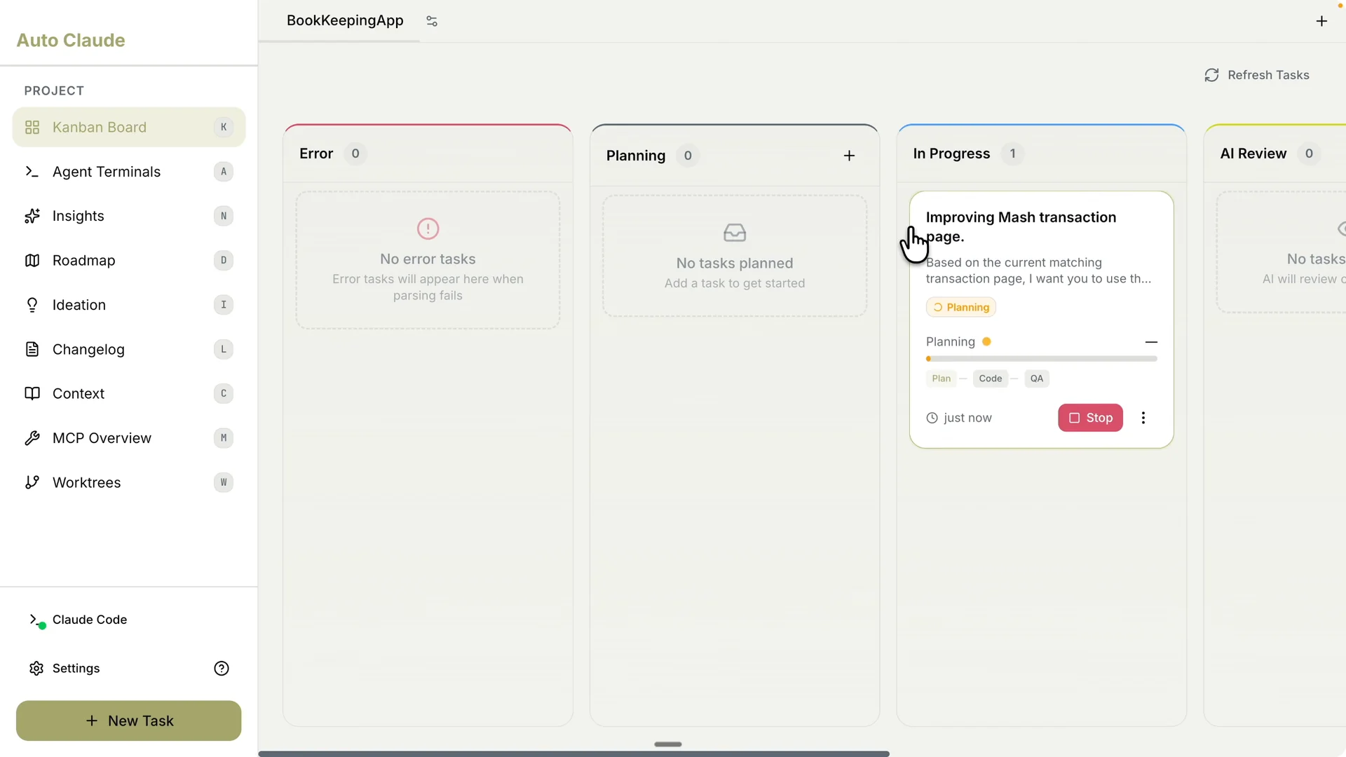 How Auto Claude Kanban Boards Elevate Claude Code? screenshot 8