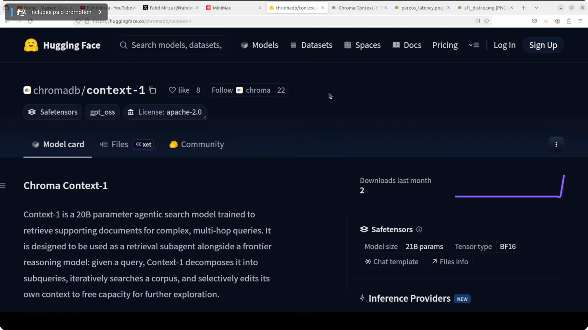 How Chroma Context-1 Transforms RAG Pipeline Workflows? screenshot 1