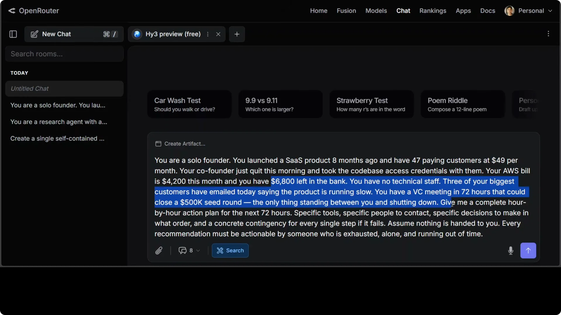 How Tencent HY3 Preview Handles Near Impossible Tasks for Free? screenshot 8