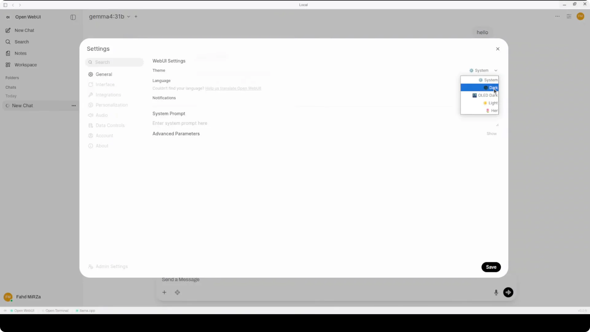 How to Install Open WebUI Desktop App on Linux, Windows & Mac? screenshot 9