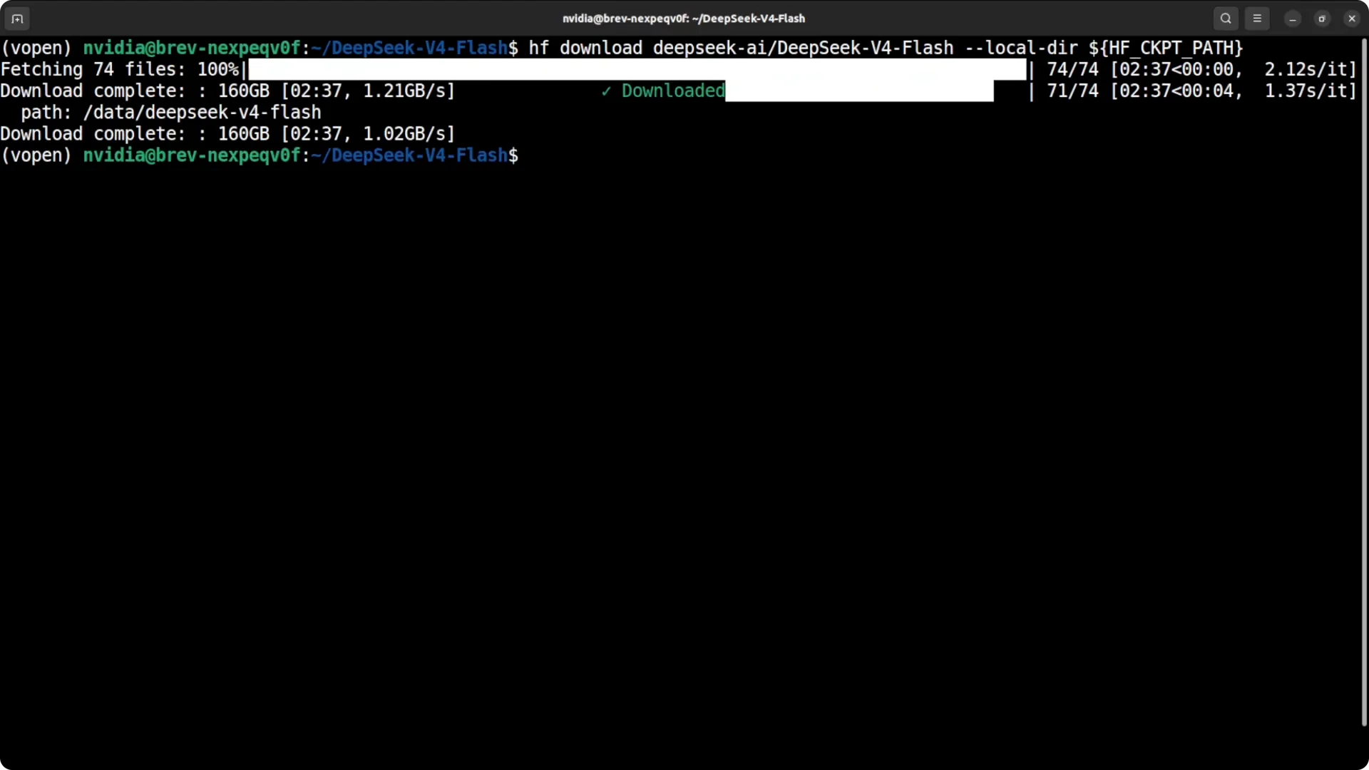 How to Run DeepSeek v4 Flash Locally? screenshot 6