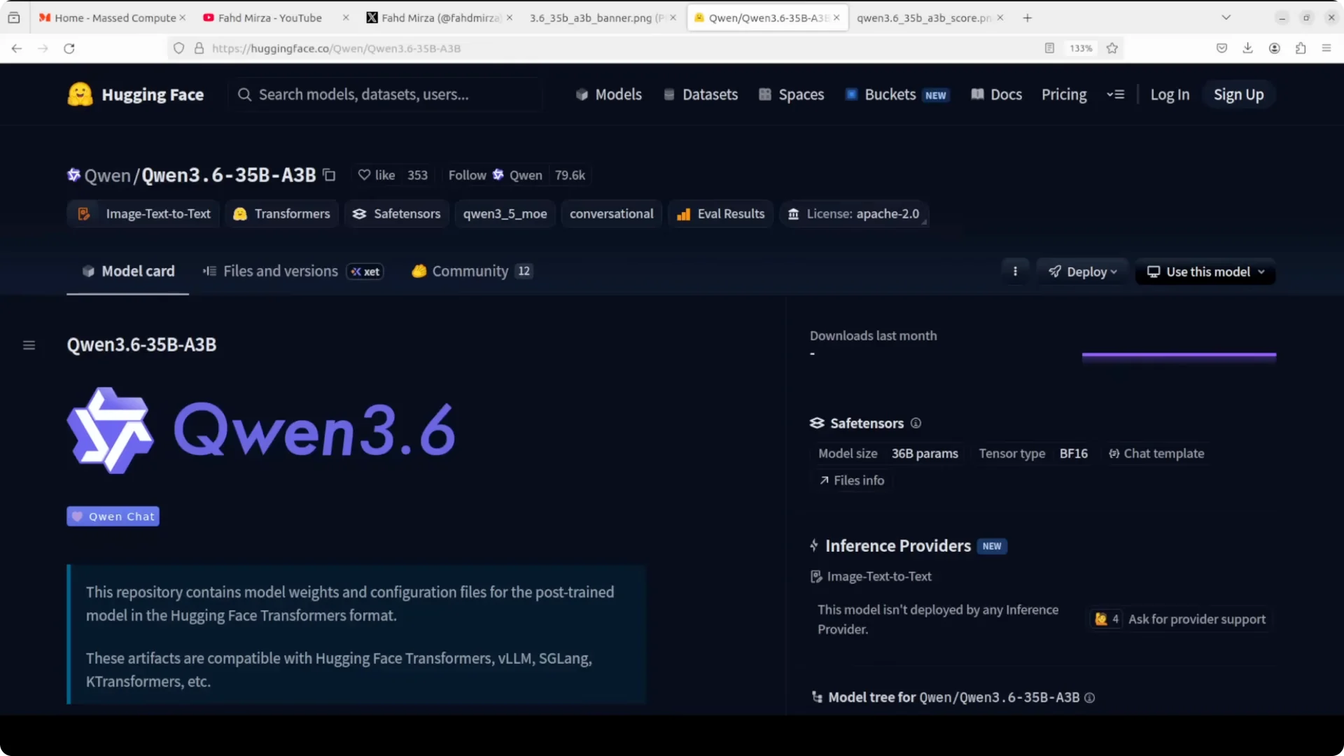 How to Run Qwen3.6-35B-A3B Locally for Free and Open-Source? screenshot 1