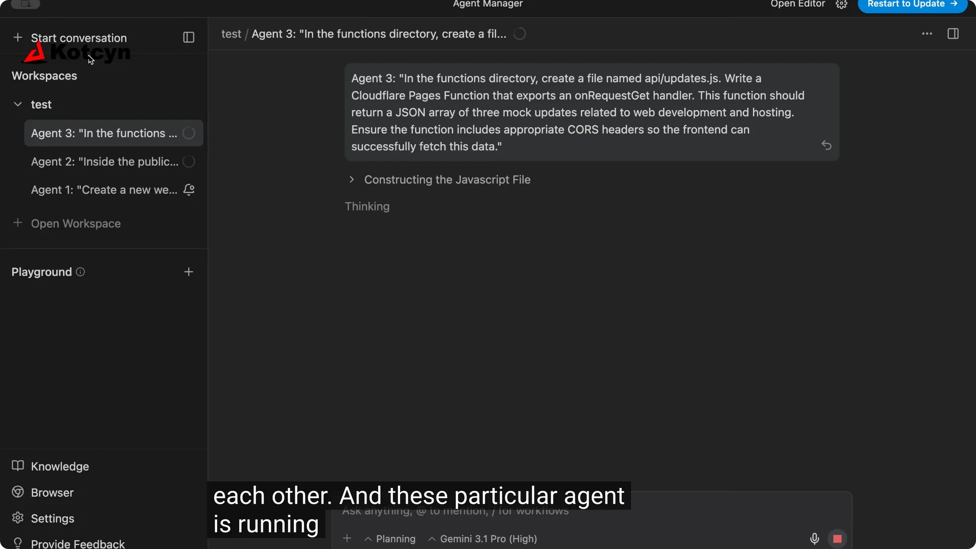 How to use Agent Manager in Antigravity? screenshot 6
