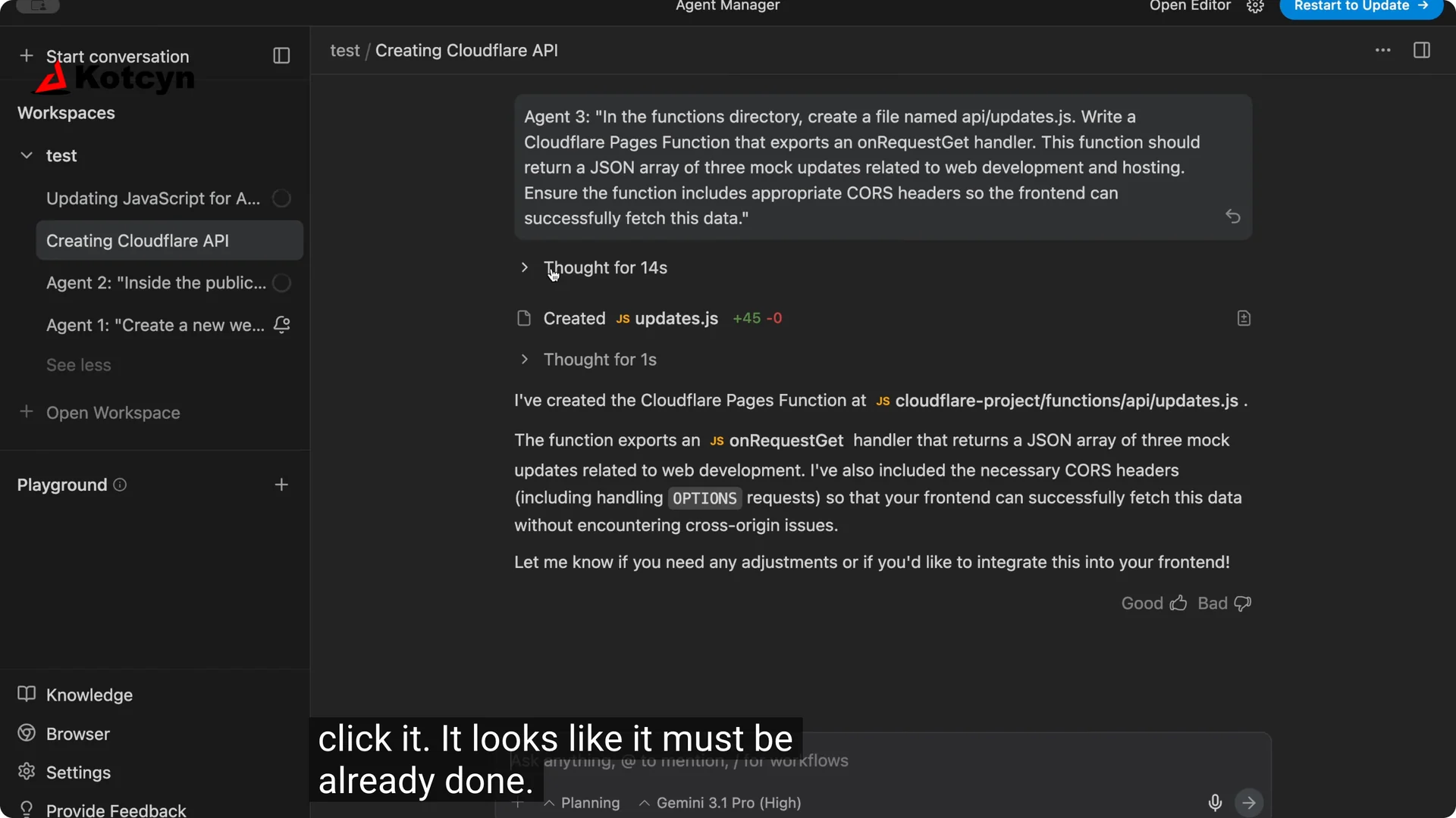 How to use Agent Manager in Antigravity? screenshot 7
