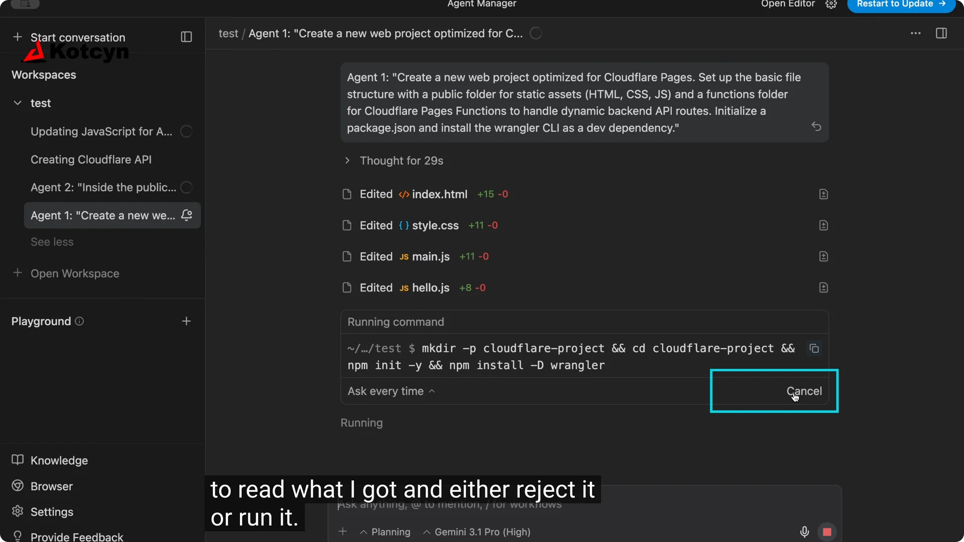 How to use Agent Manager in Antigravity? screenshot 8