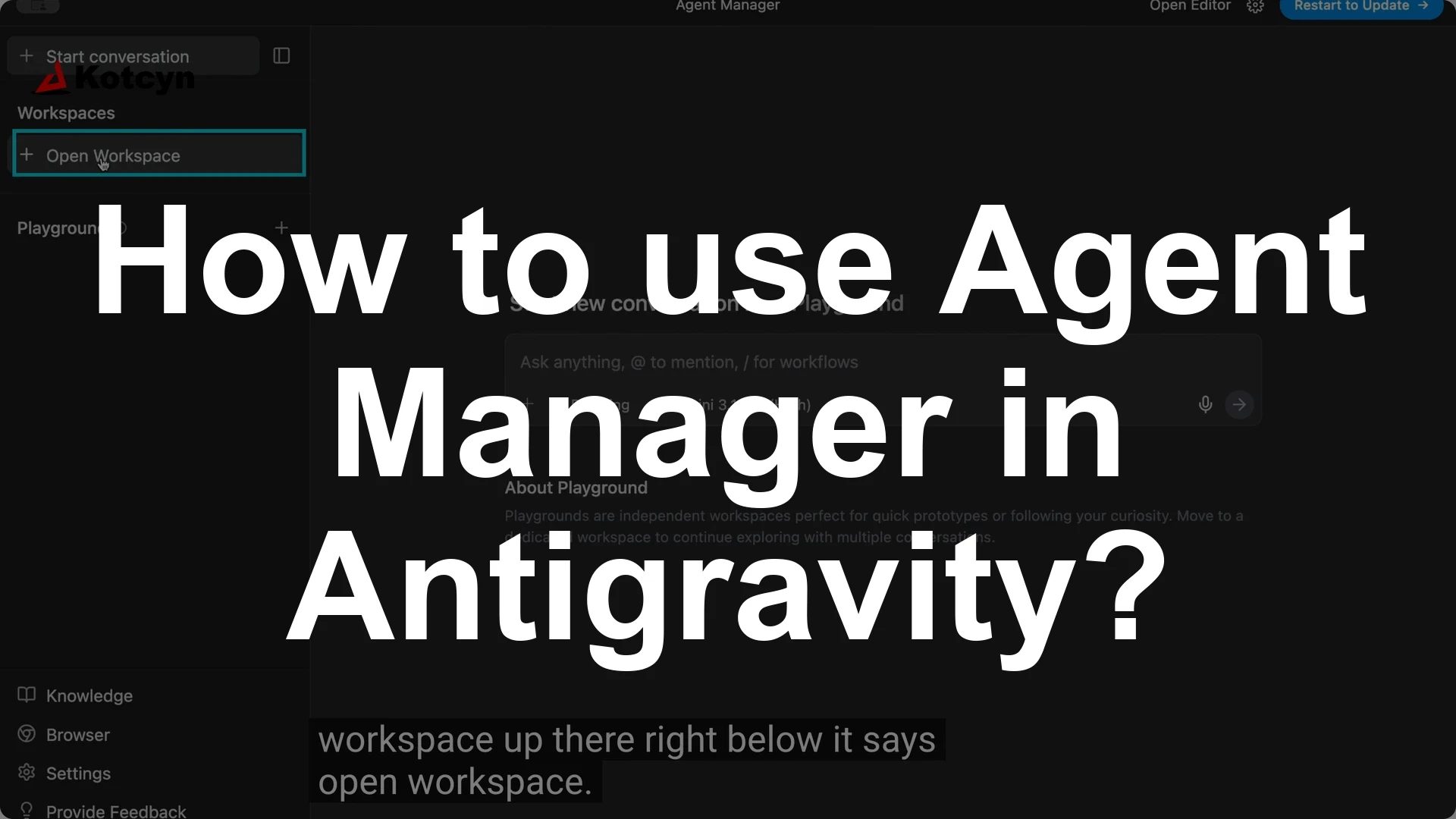 How to use Agent Manager in Antigravity? - Featured Image