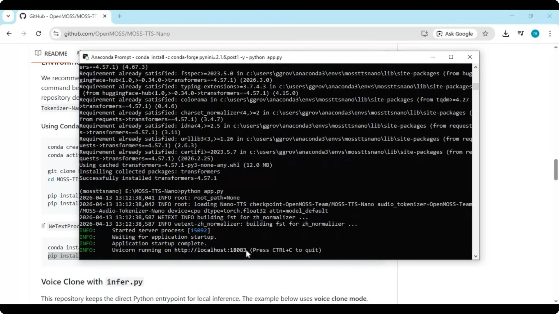 MOSS TTS Nano: How to Easily Install and Clone AI Voices? screenshot 6
