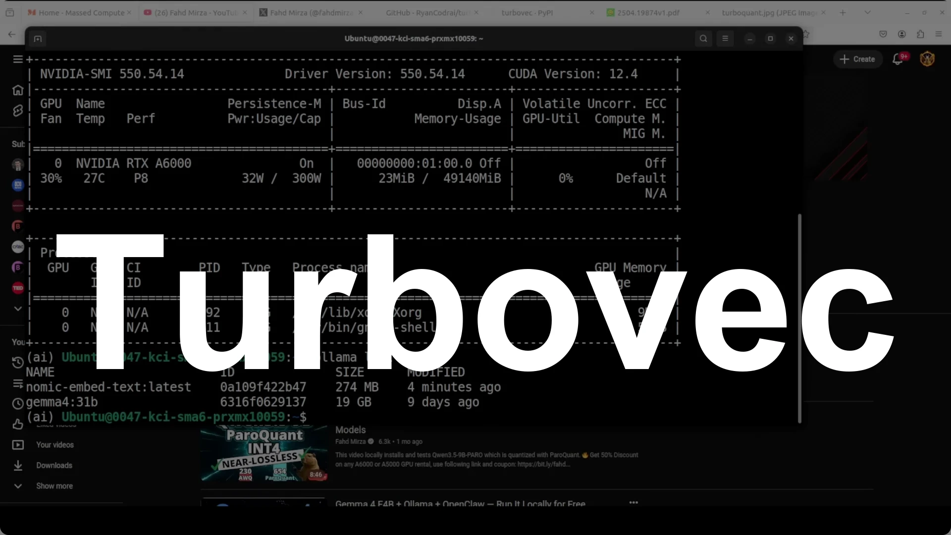 Turbovec: Exploring Google's TurboQuant with Ollama - Featured Image
